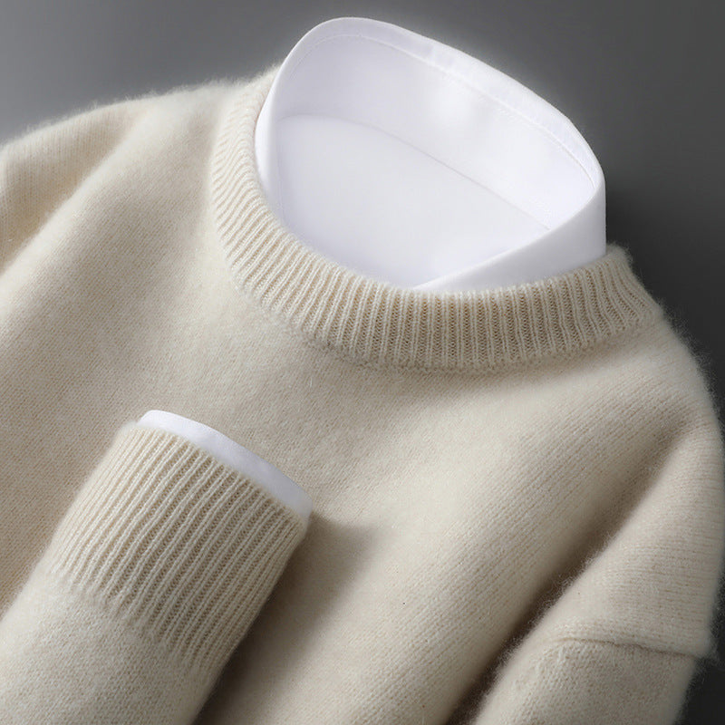 Mens Pure Wool Sweater