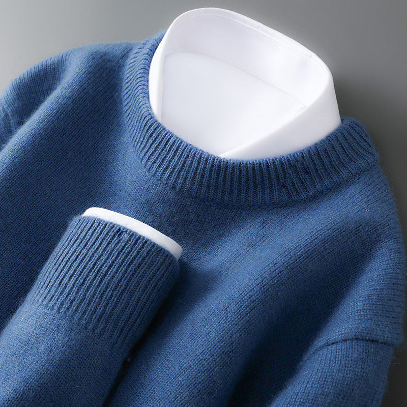 Mens Pure Wool Sweater