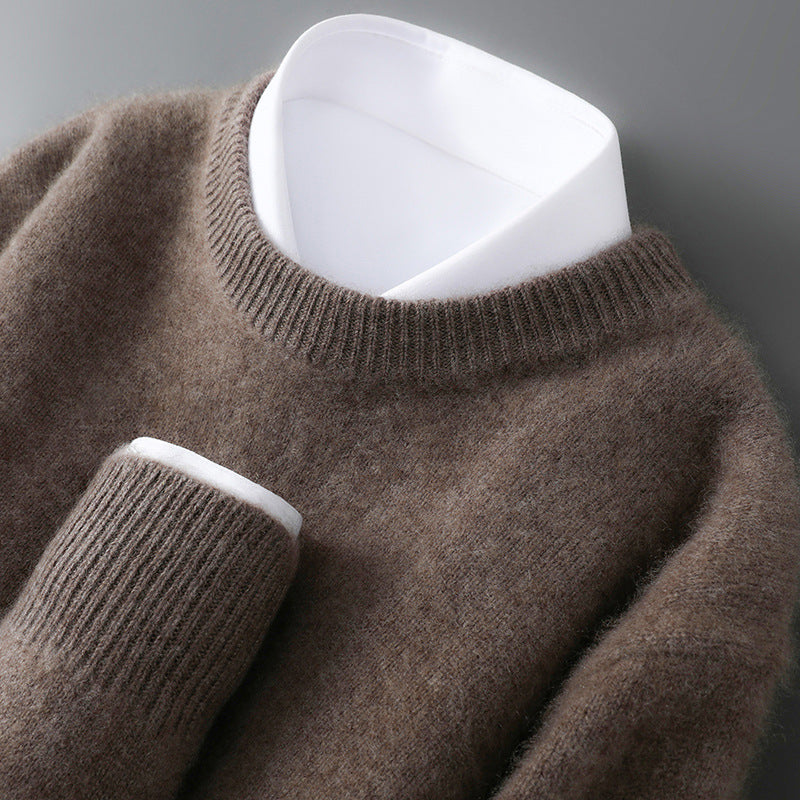 Mens Pure Wool Sweater