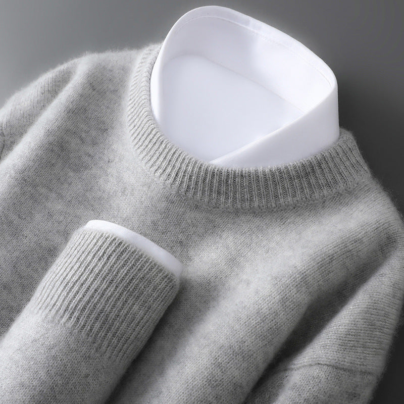 Mens Pure Wool Sweater