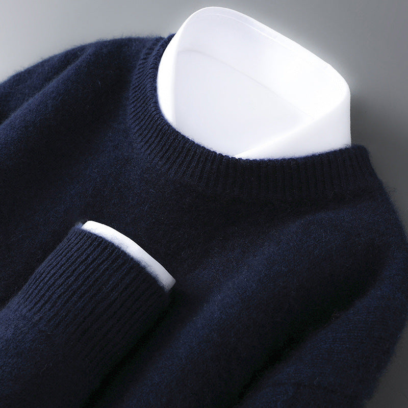Mens Pure Wool Sweater