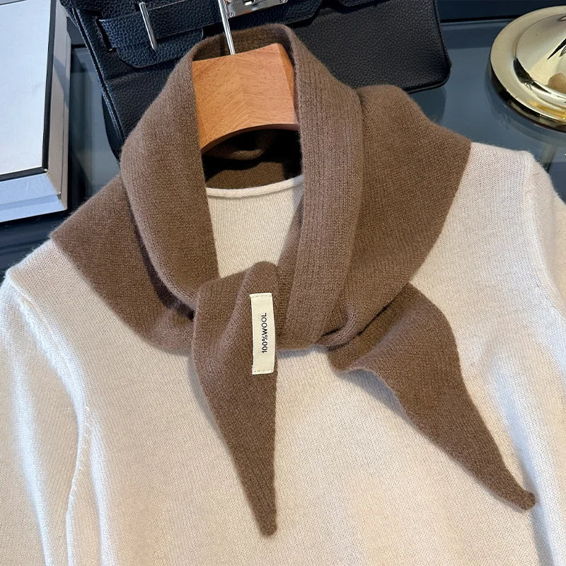 British Triangle Wool Scarf