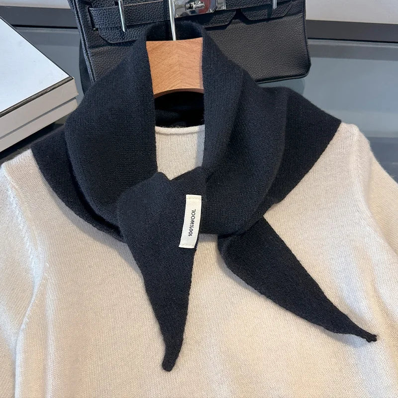 British Triangle Wool Scarf