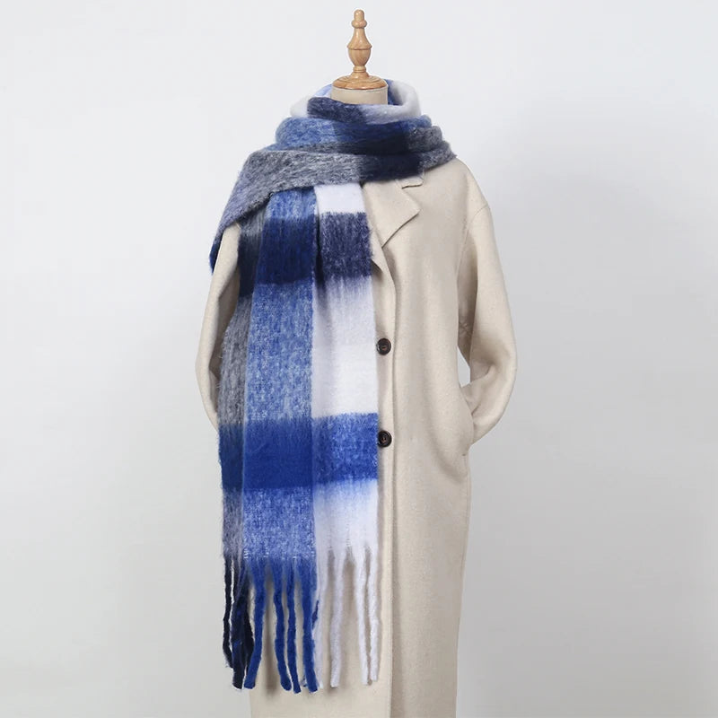 Winter Thick Warm Scarf Cashmere Shawl