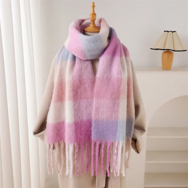 Winter Thick Warm Scarf Cashmere Shawl