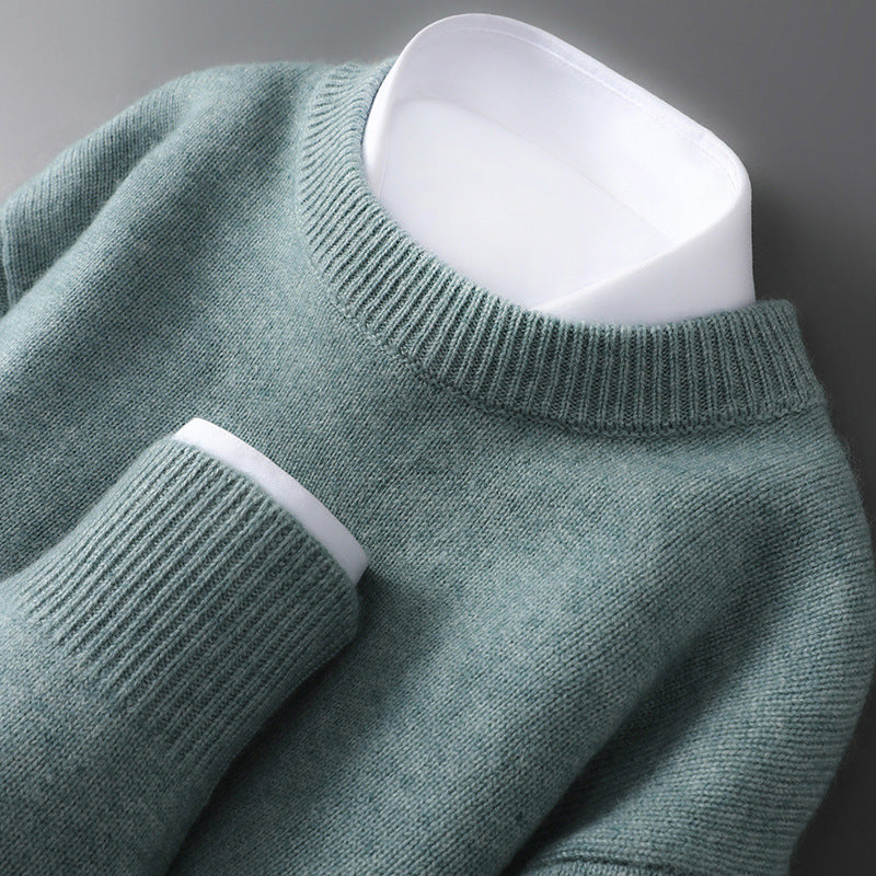 Mens Pure Wool Sweater