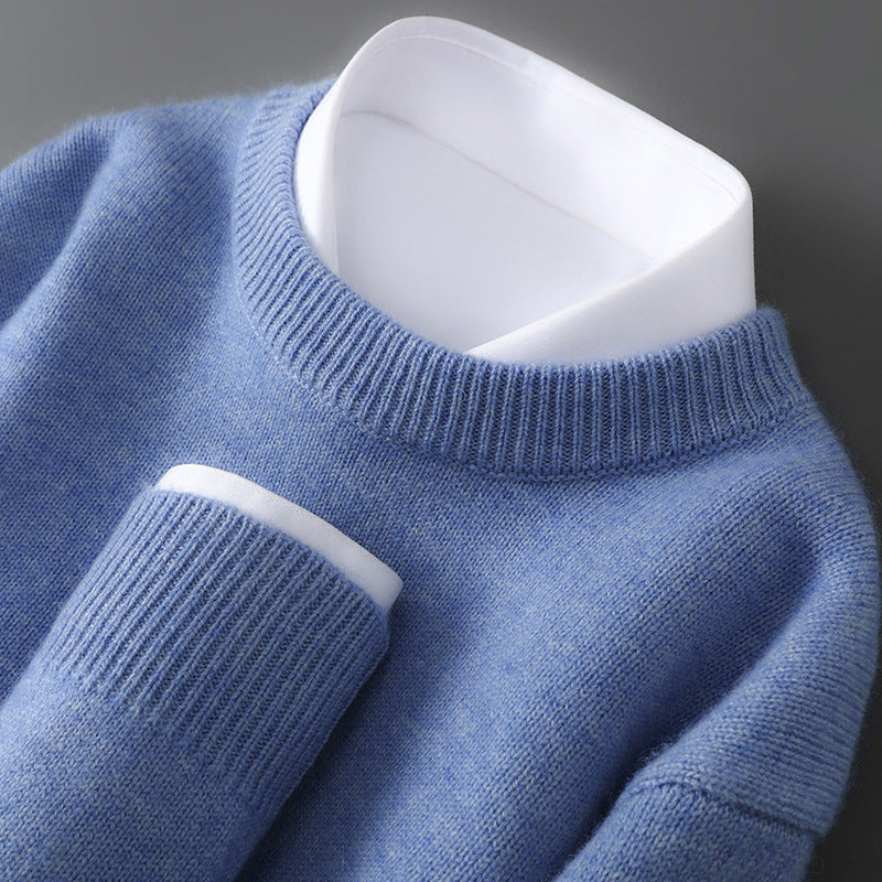 Mens Pure Wool Sweater