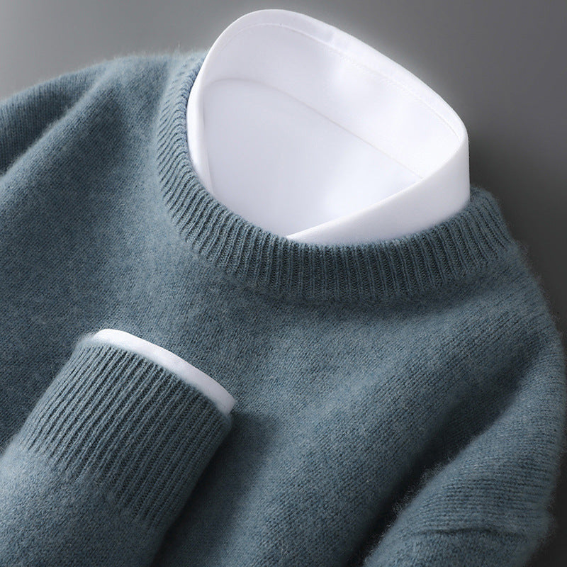 Mens Pure Wool Sweater