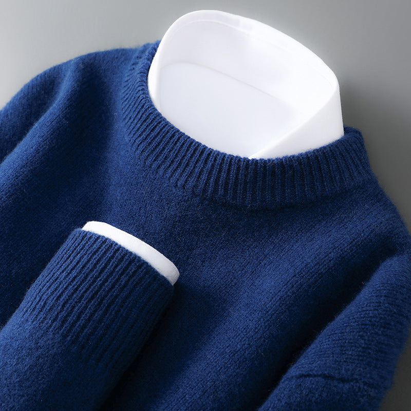 Mens Pure Wool Sweater